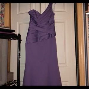 Alfred Angelo 7291  new bridesmaid dress .purple